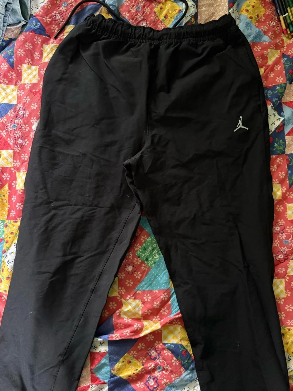 Jordan Black Men's Lightweight Athletic Joggers